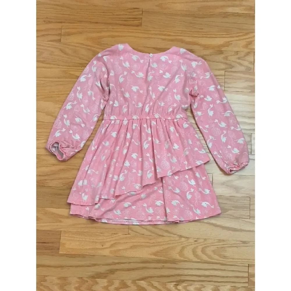 Disney Parks Princess Ariel Long Sleeve Dress Size 7/8 EUC